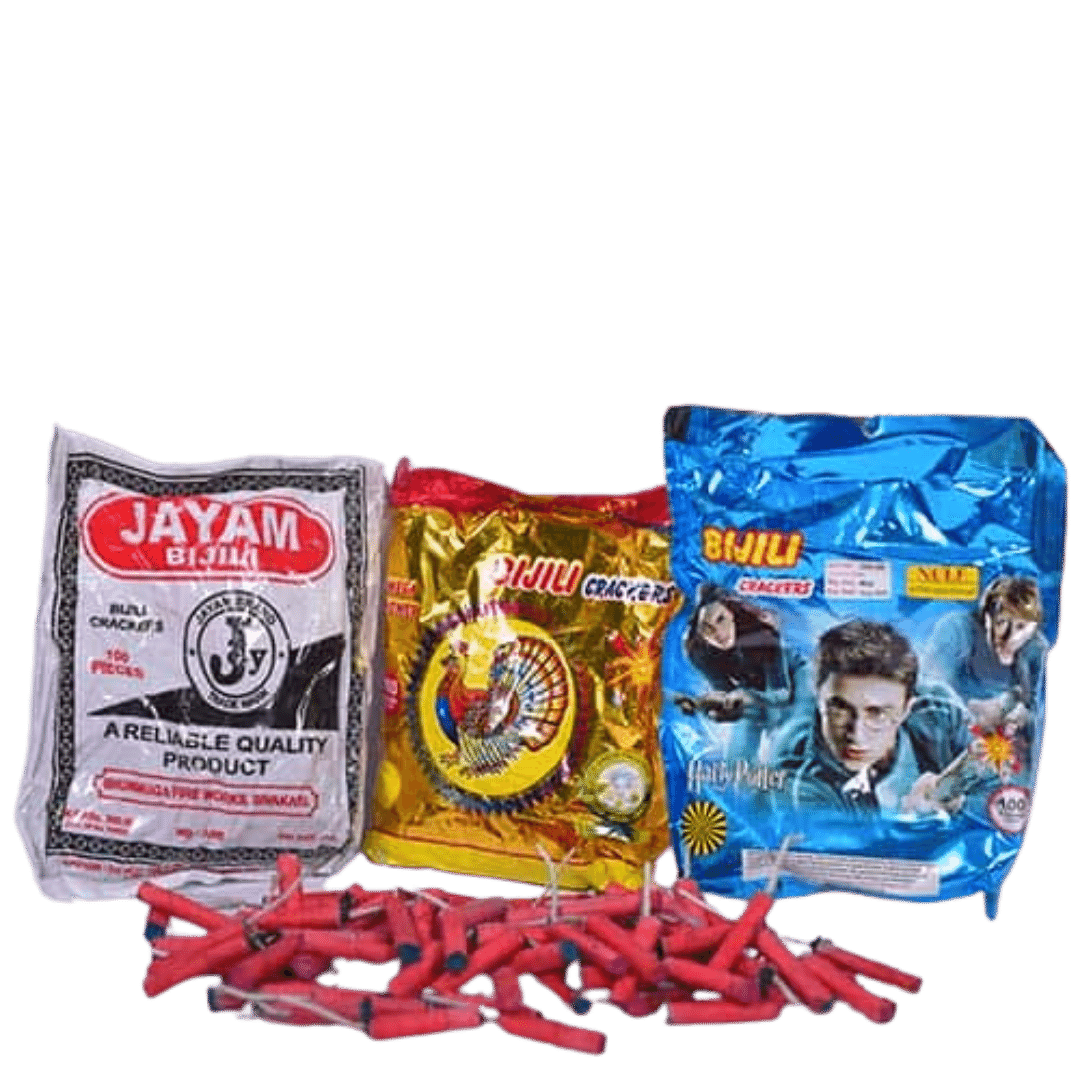 Red Bijili (50 Pcs) சிகப்பு பிஜிலி (50 பீஸ்)( Suryakala)